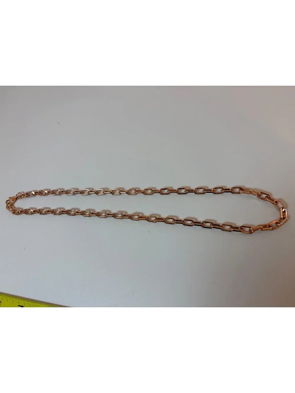 Bronze Kilor Italy Rose Gold Chain Necklace